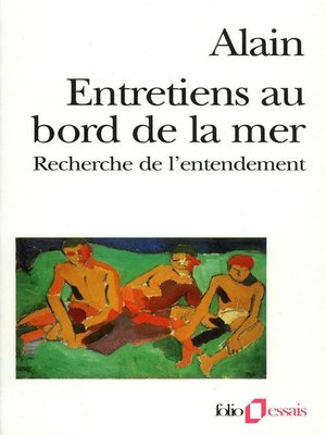 cover image of Entretiens au bord de la mer. Recherche de l'entendement